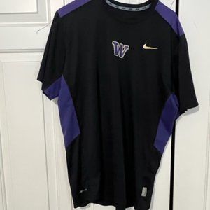 Nike University of Washington Huskies  dri fit shirt